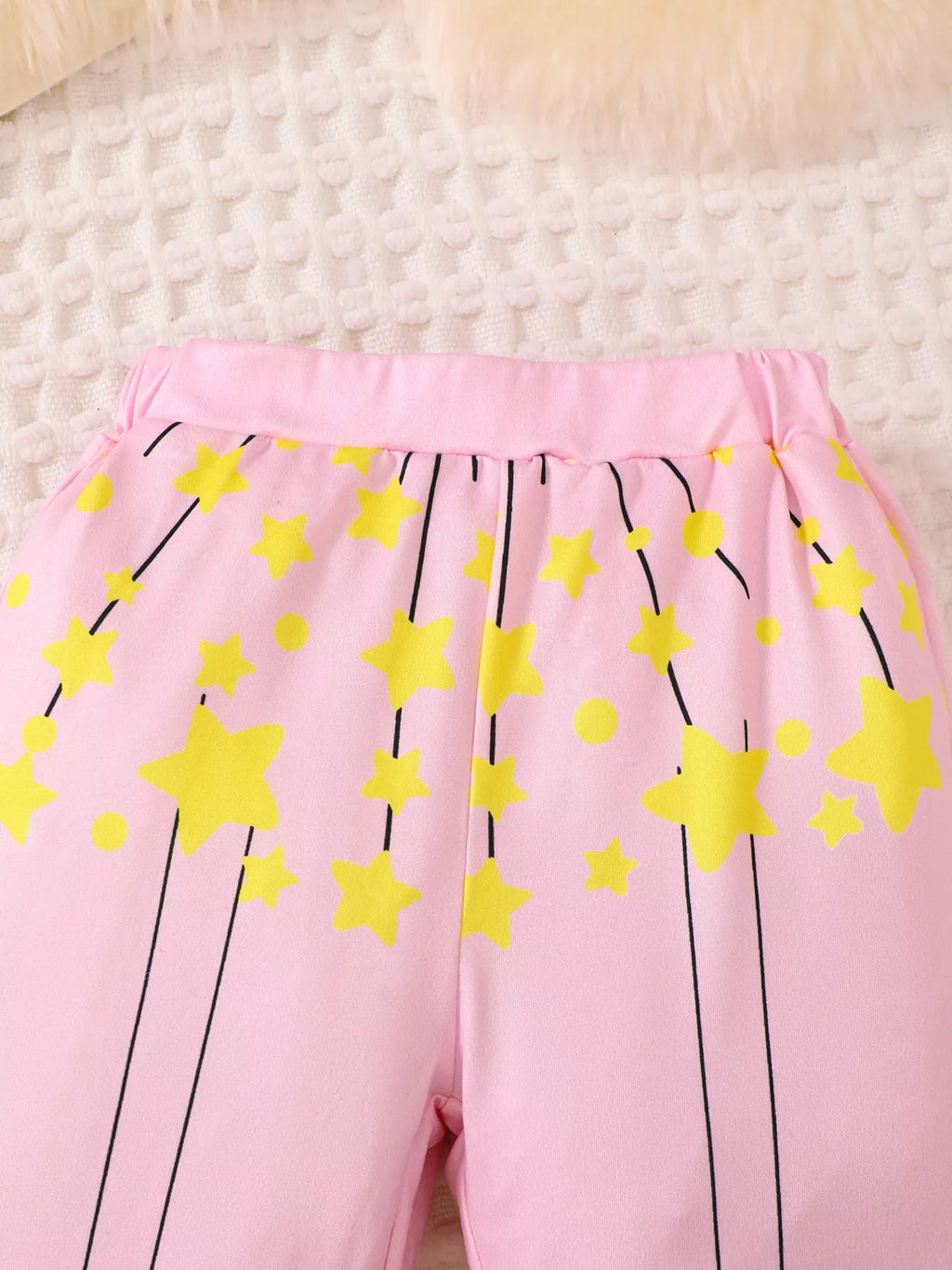 Children's Graphic Long Sleeve Top and Pants Set by Trendsi