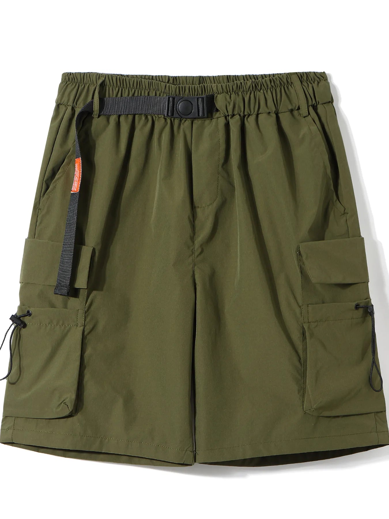 Men 's Full Size Multi-Pocket Relaxed Fit Cargo Shorts Plus Size by Trendsi