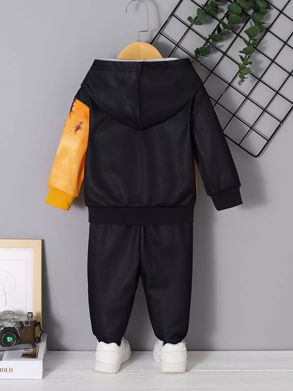 Children's Wild Boy Hoodie and Pants Set by Trendsi