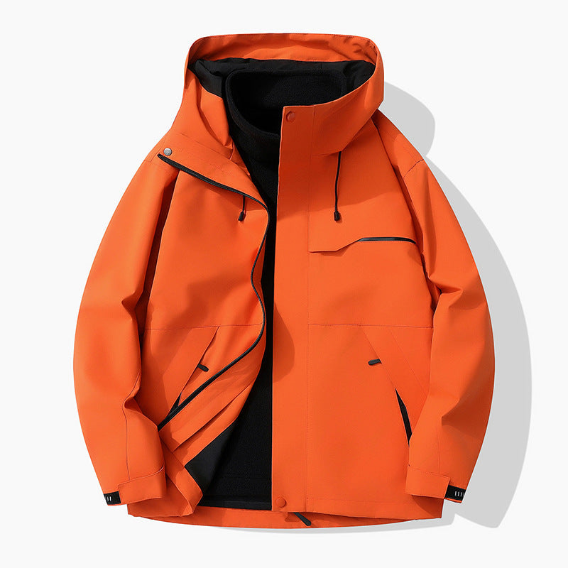Outdoor Waterproof Cotton Coat Jacket Men by Estely