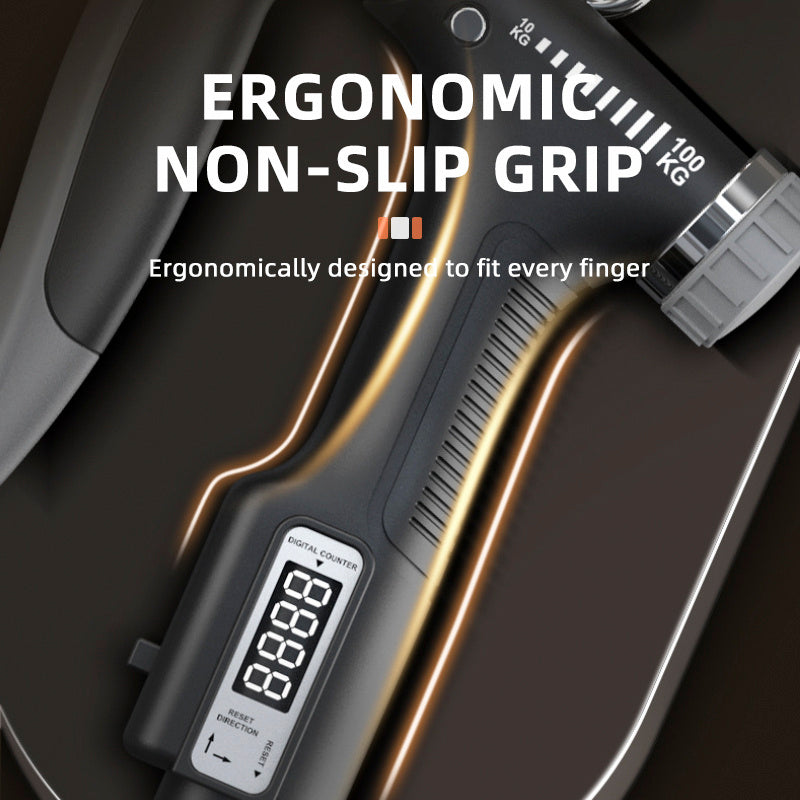 Smart Counting Grip 10-100KG Grip Free Adjustment Professional Hand Training Arm Muscle Training Fitness Equipment Fitness Tools Gym by DC-THE CEO