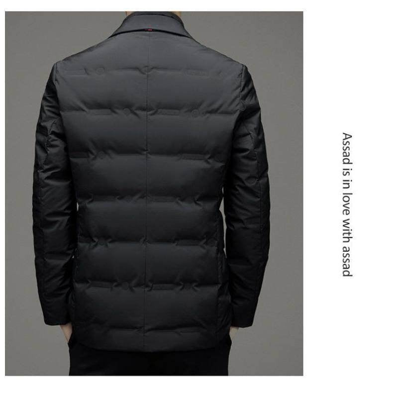 Fake Two-piece Suit Down Jacket Business Men by Estely
