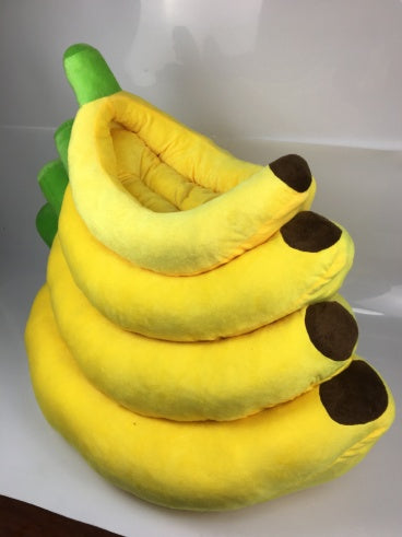 Washable Pet Banana Kennel Pet Pad by DC-THE CEO