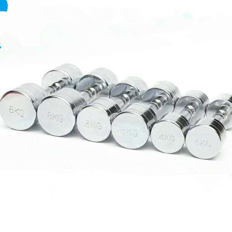 Pure Steel Home Fitness Electroplating Dumbbell Gym Equipment by DC-THE CEO