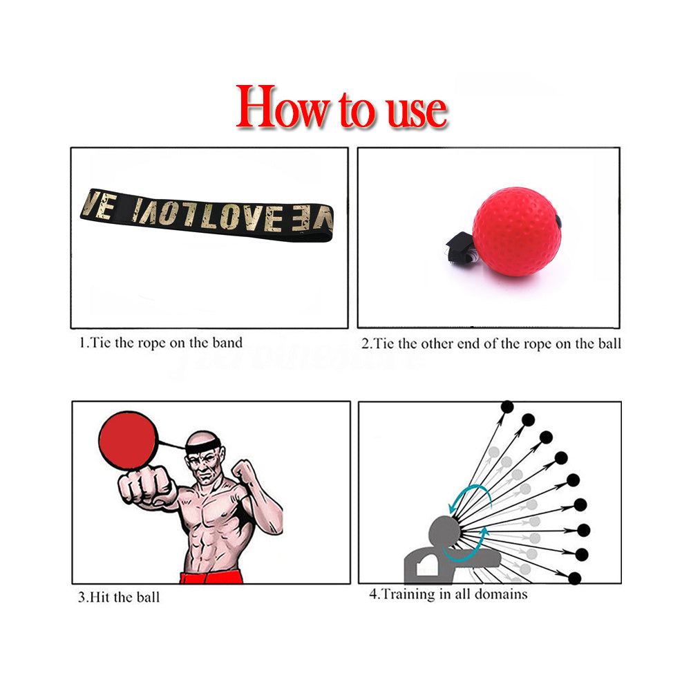 Boxing Reflex Speed Punch Ball by DC-THE CEO