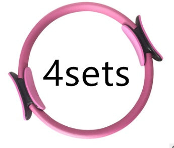 Yoga Fitness Pilates Ring Women Girls Circle Magic Dual Exercise Home Gym Workout Sports Lose Weight Body Resistance by DC-THE CEO