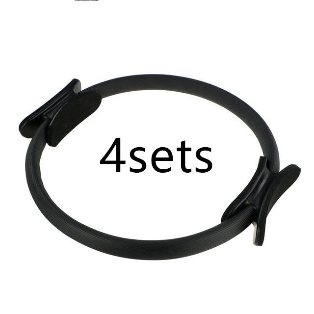 Yoga Fitness Pilates Ring Women Girls Circle Magic Dual Exercise Home Gym Workout Sports Lose Weight Body Resistance by DC-THE CEO