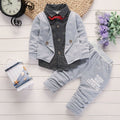 New Design Toddler Boys Casual Suit Set Boys Clothes Set Printed Suit Infant Boys Children Clothing Set by DC-THE CEO