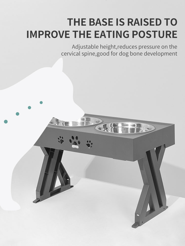Pet Bowl Dog Bowl Pet Feeder Stainless Steel Bowl Folding Bowl by DC-THE CEO
