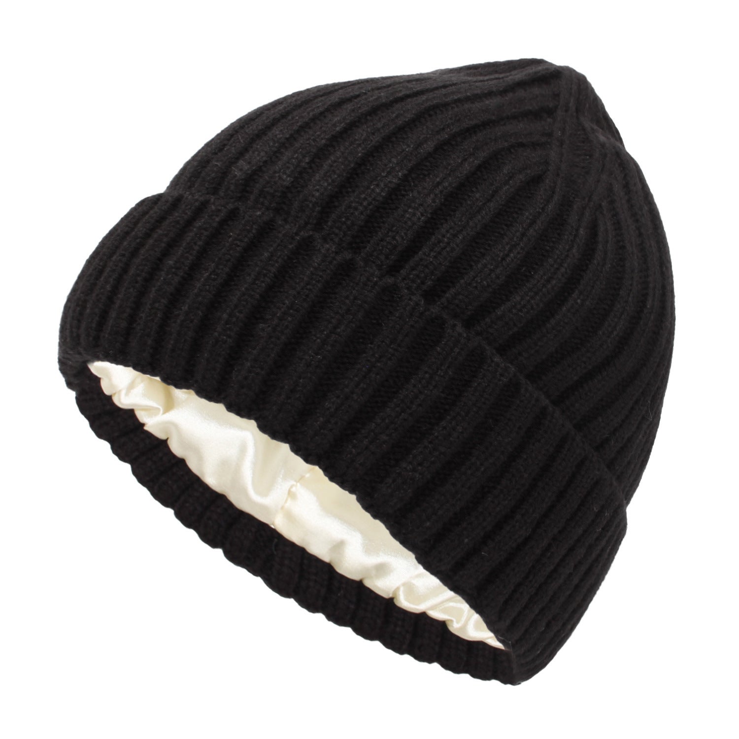 New Satin Warm Wool Hat Men And Women by DC-THE CEO