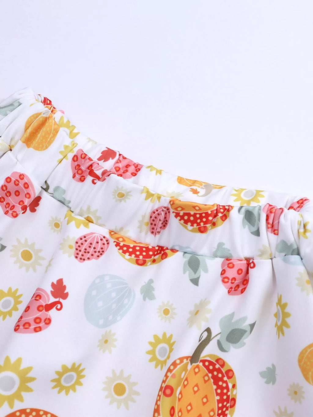 Children's First Thanksgiving Top and Skirt Outfit Set by Trendsi