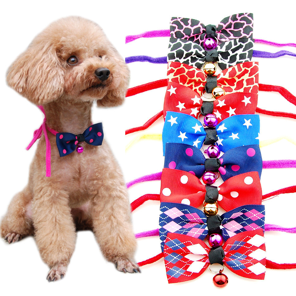 Pet accessories pet bow by DC-THE CEO