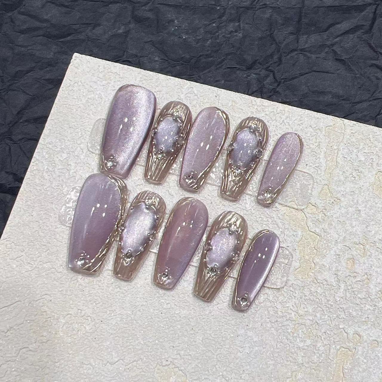 Handmade Wear Armor Fake Nail Patch by DC-THE CEO