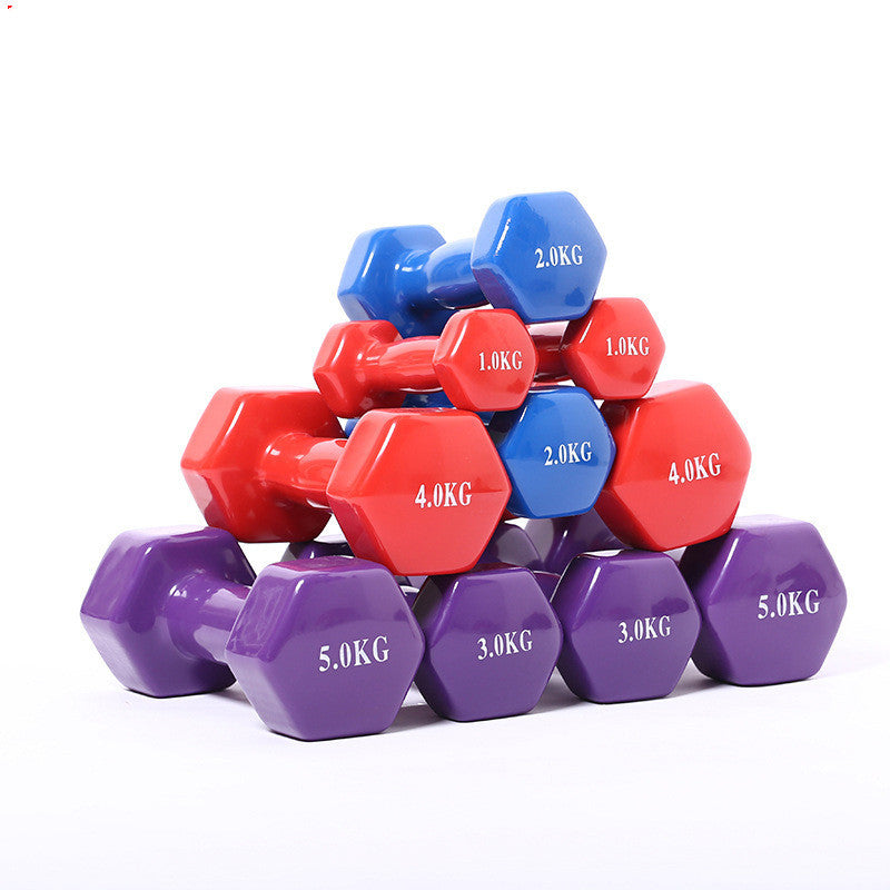 Color fitness dumbbells by DC-THE CEO