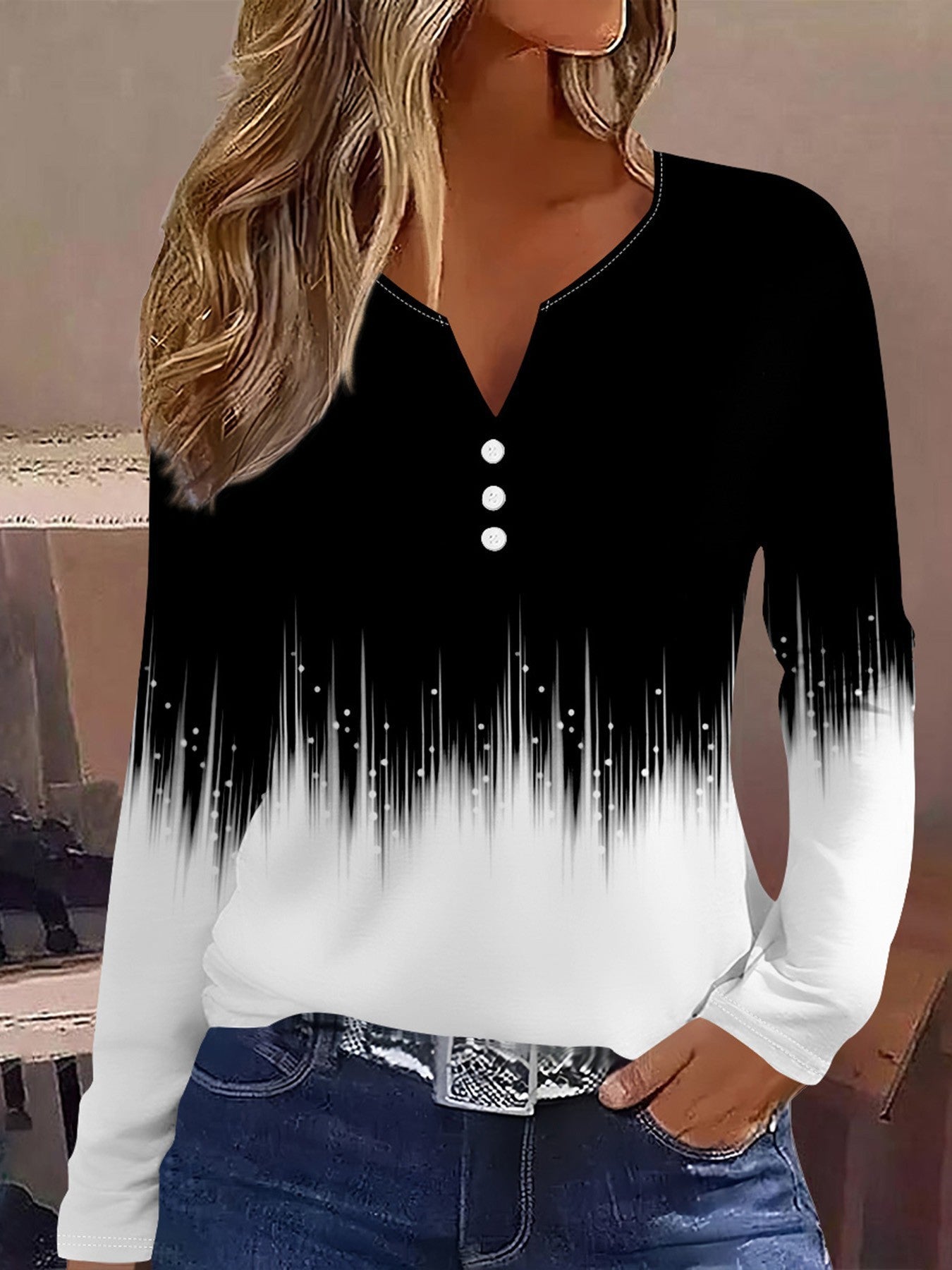 European And American Leisure All-match Fashion Trendy Long Sleeve by DC-THE CEO