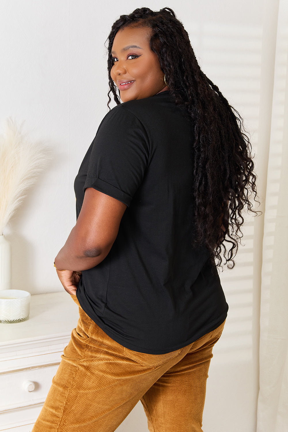Simply Love BE KIND Graphic Round Neck T-Shirt by Trendsi