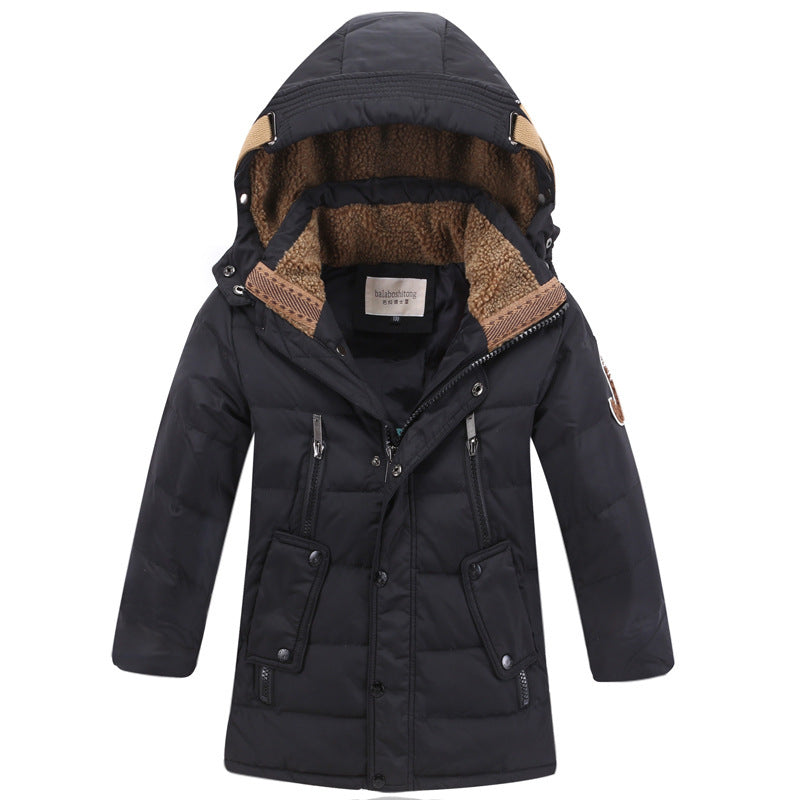-30 Degree Children's Winter Jackets Duck Down Padded Children Clothing Big Boys Warm Winter Down Coat Thickening Outerwear by DC-THE CEO