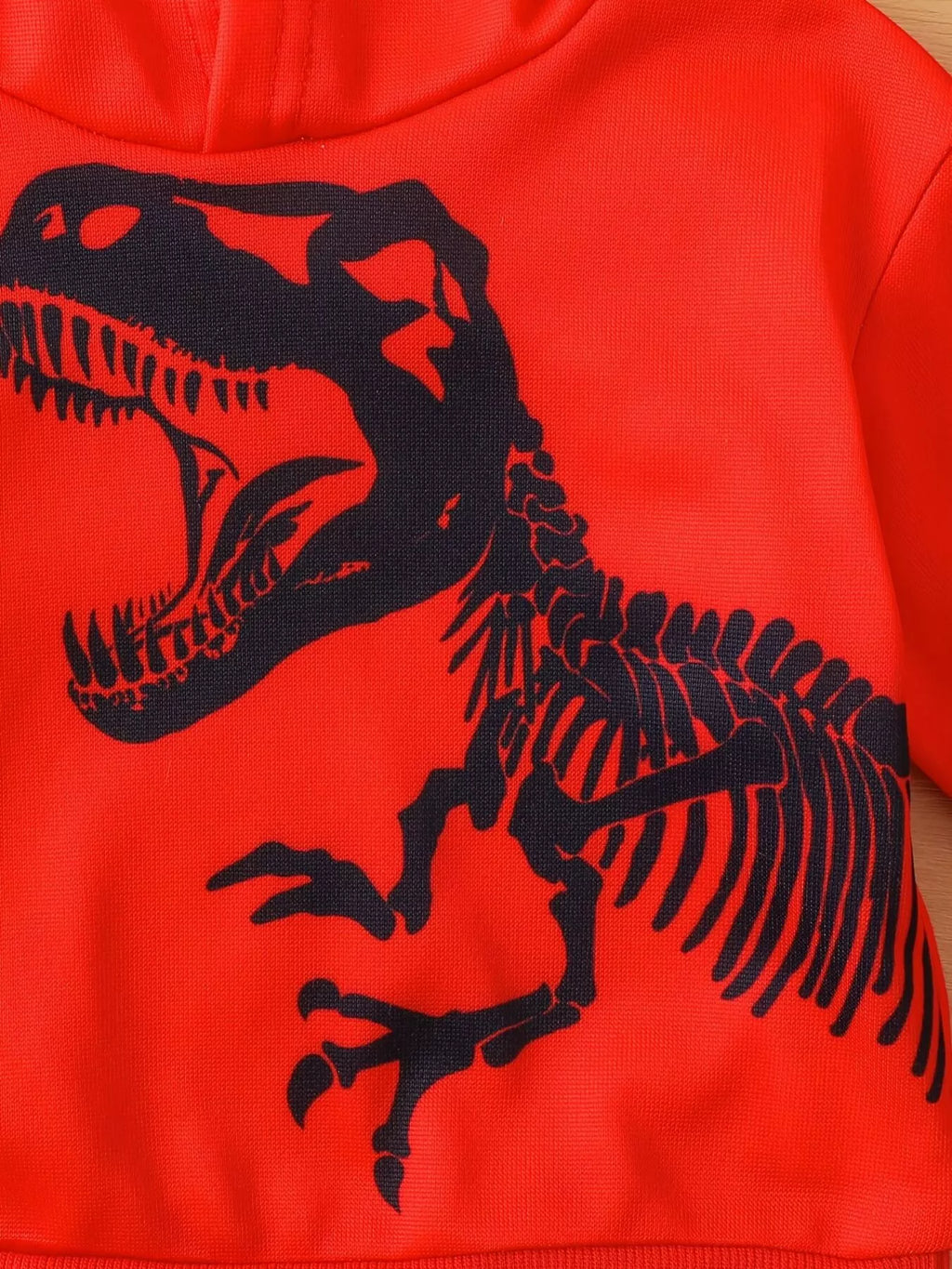 Children's Dinosaur Long Sleeve Hoodie and Pants Set by Trendsi