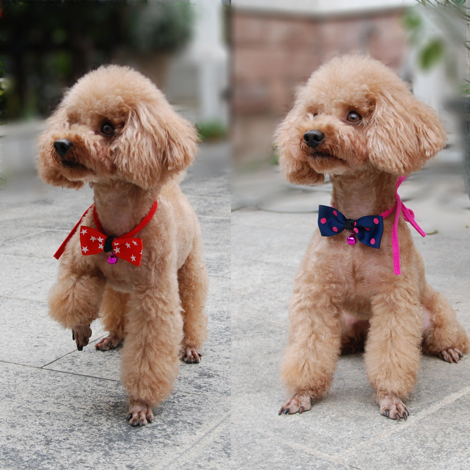 Pet accessories pet bow by DC-THE CEO