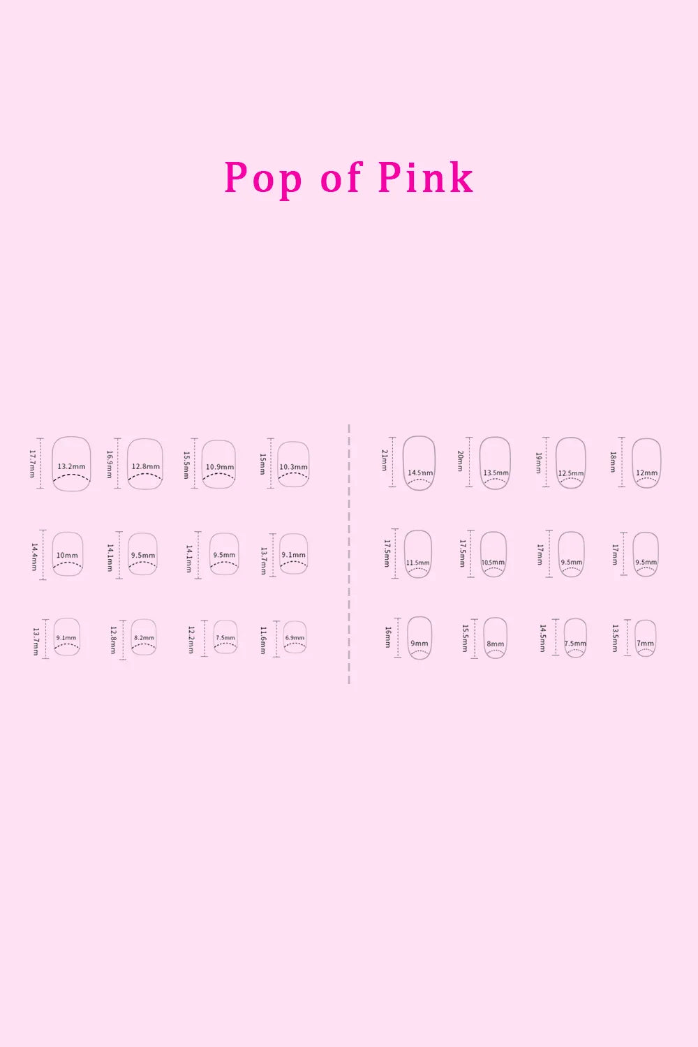 SO PINK BEAUTY Press On Nails 2 Packs by Trendsi