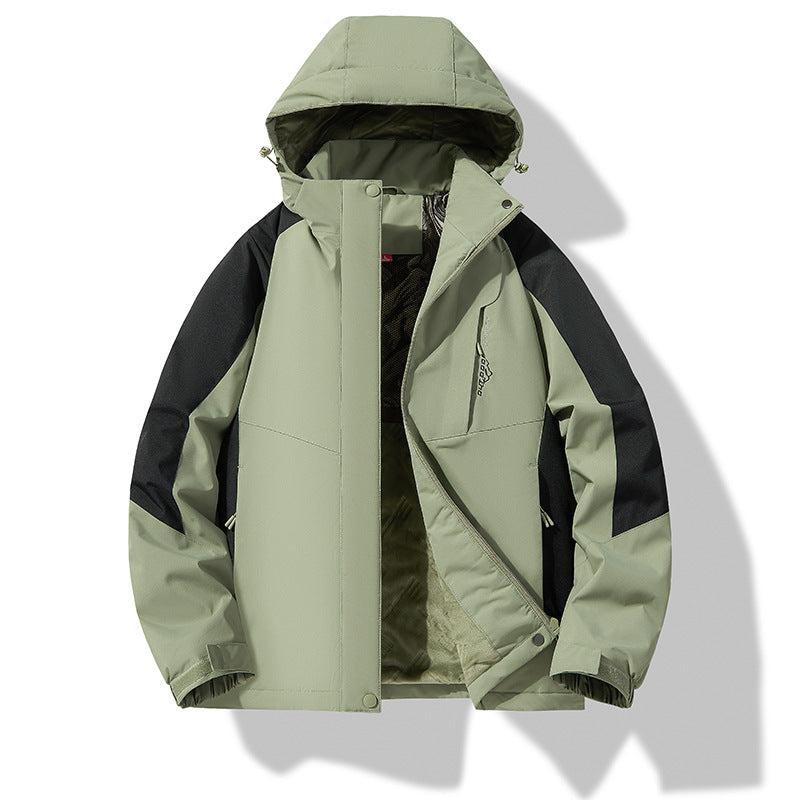 Thick Warm Cotton-padded Jacket Windproof And Waterproof by DC-THE CEO