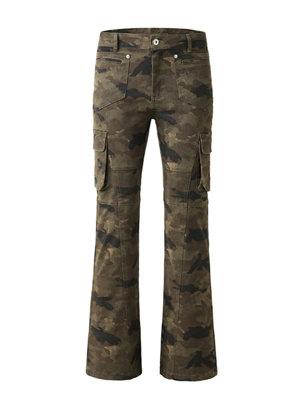 Men's Vintage Camo Cargo Pants by Trendsi