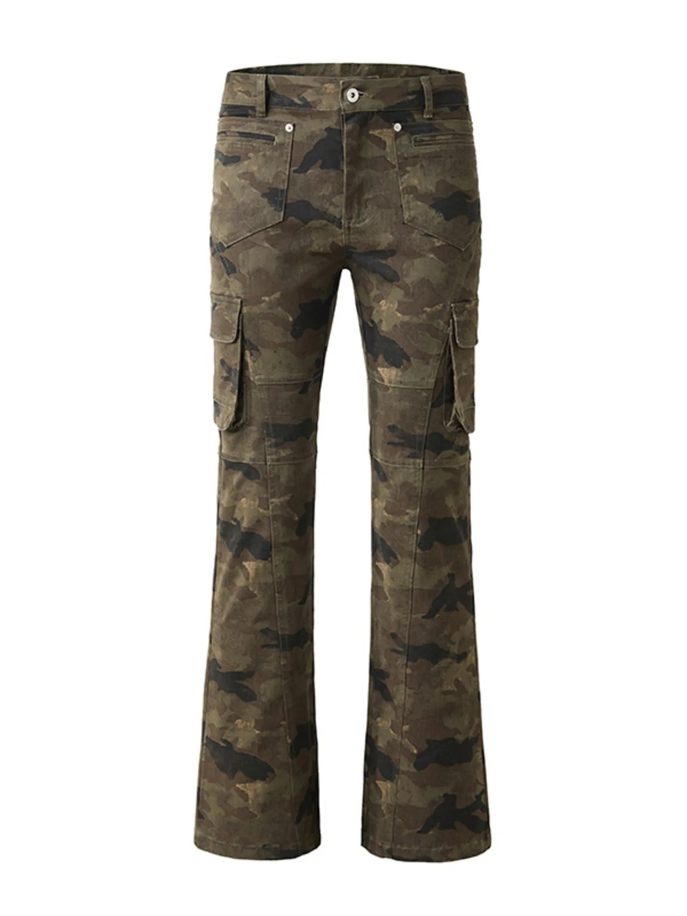 Men's Vintage Camo Cargo Pants by Trendsi