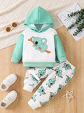 Children's Koala Graphic Hoodie & Pants Set by Trendsi