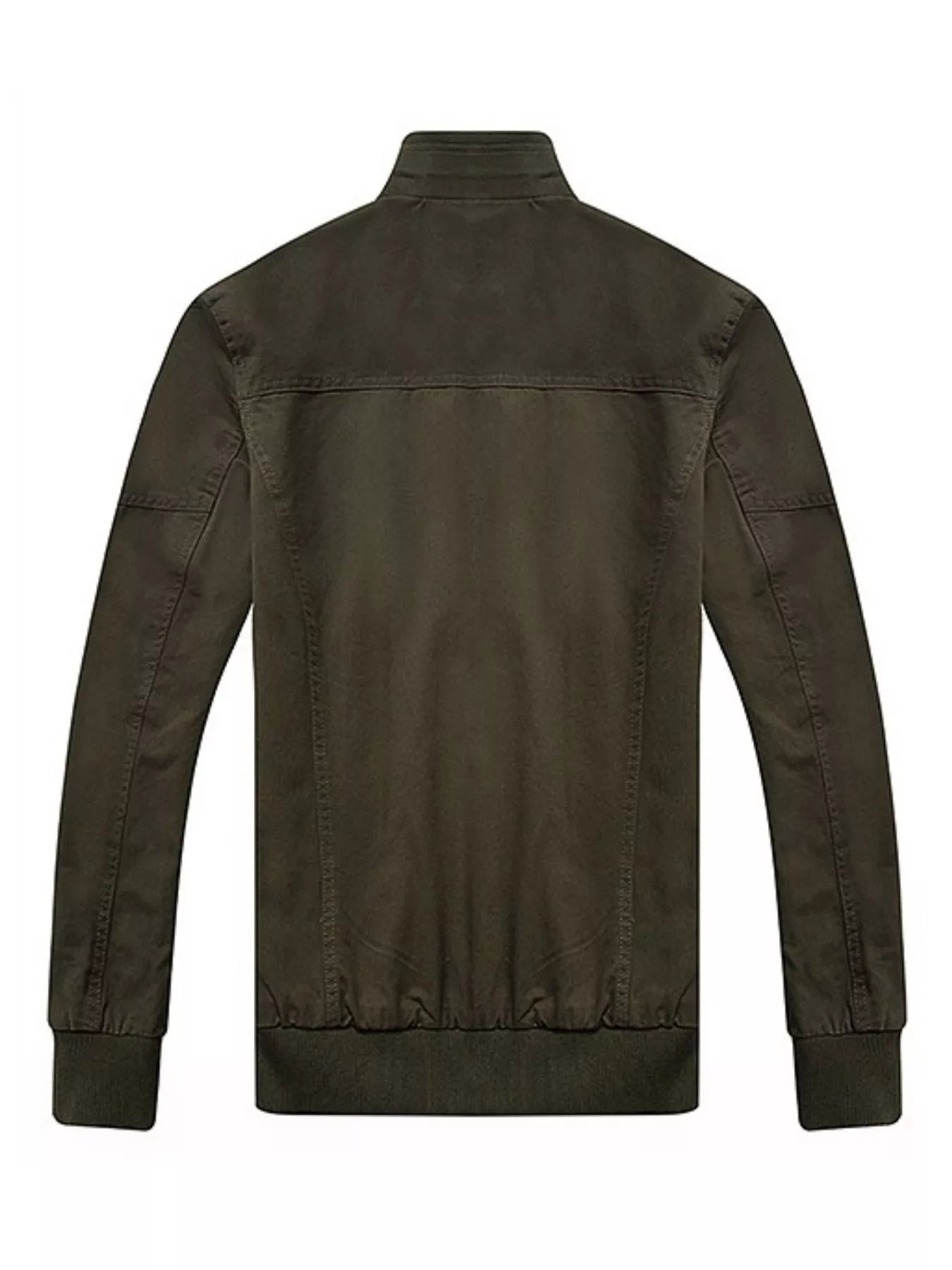 Men's Plus Size Casual Zip Up Lightweight Jacket by Trendsi