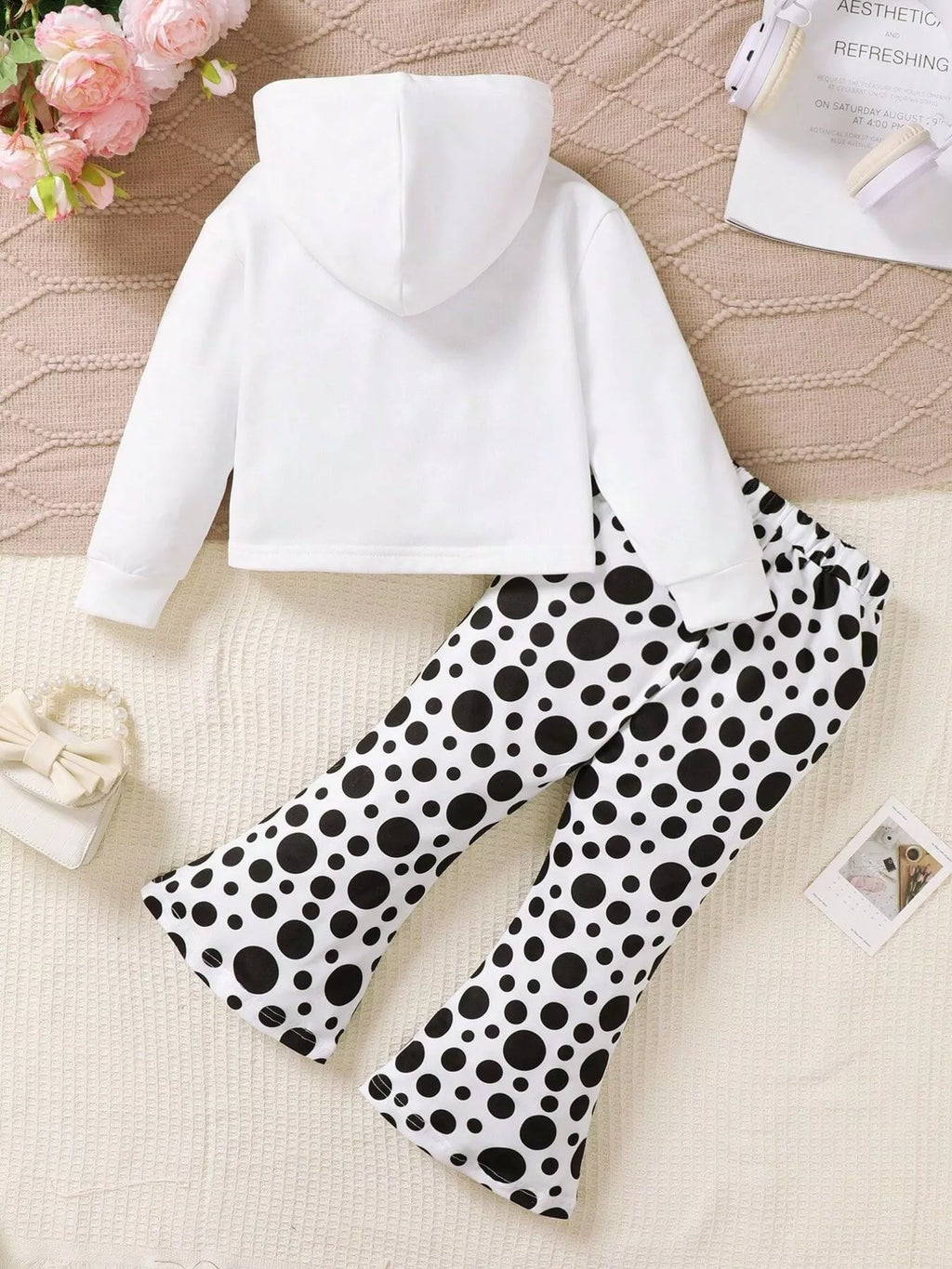 Children's Graphic Long Sleeve Hoodie and Pant Set by Trendsi