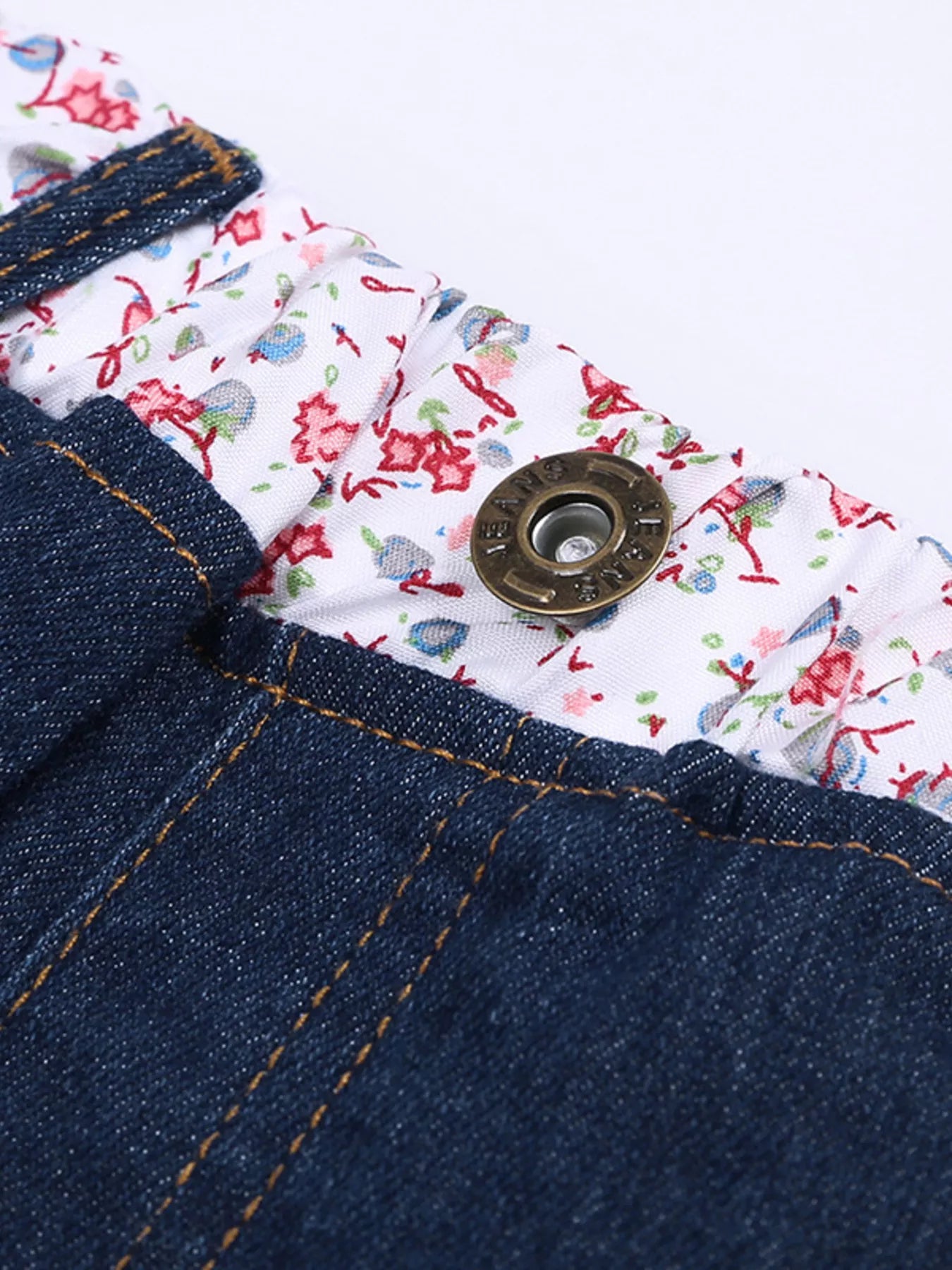 Children's Round Neck Top and Jeans Set by Trendsi