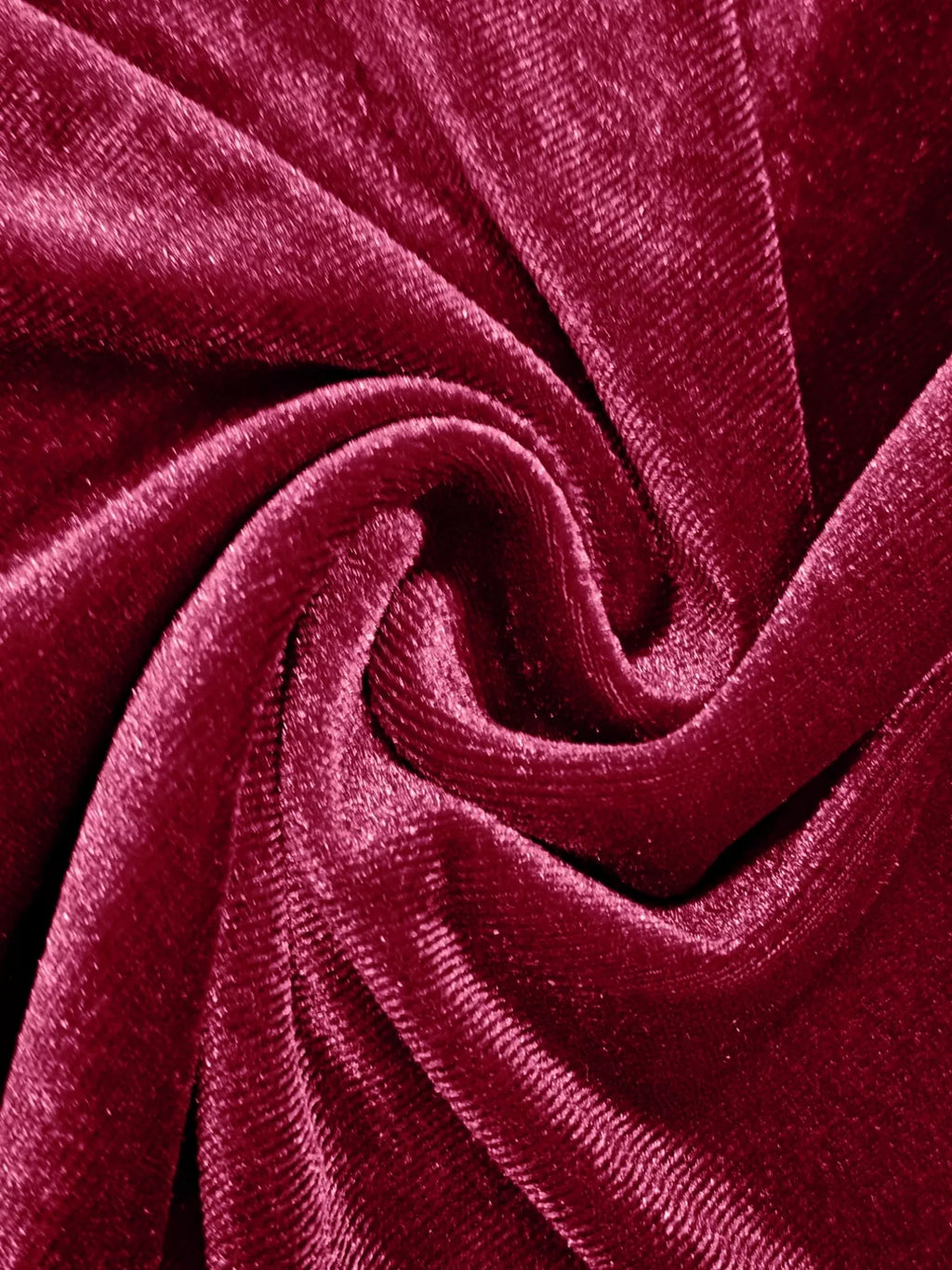 Velvet Wrap Surplice Maxi Dress by Trendsi