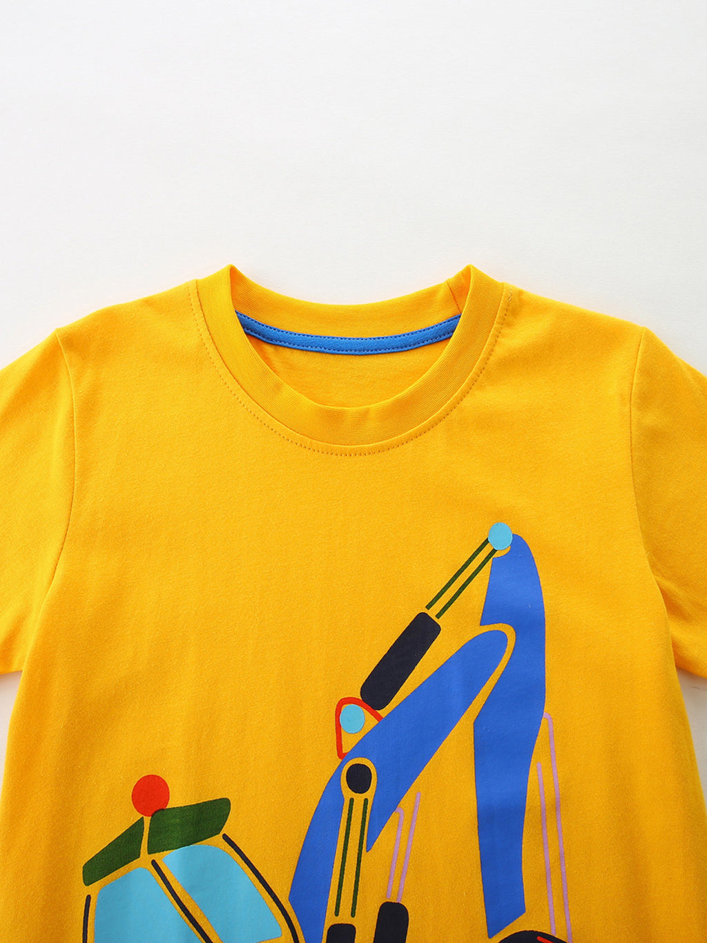 Children's Excavator Short Sleeve Tee by Trendsi
