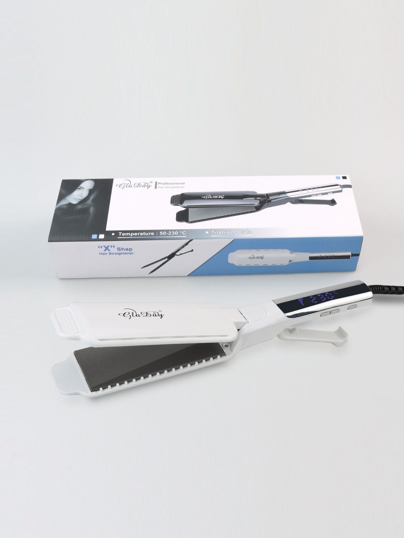 Professional Ceramic Tourmaline Hair Straightener by Trendsi