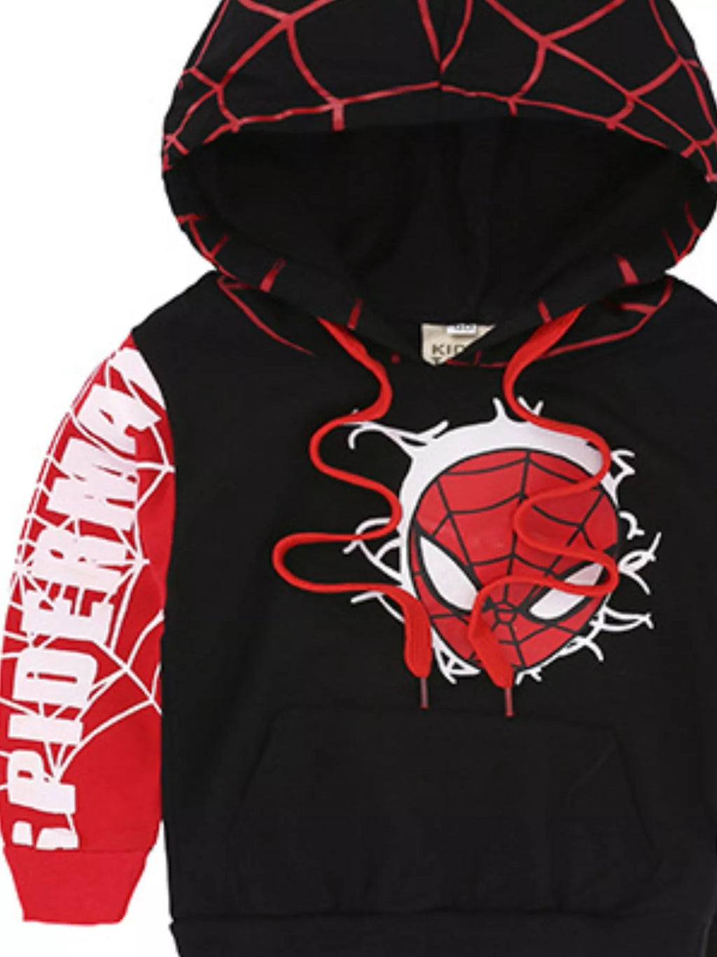 Children's Spiderman Graphic Hoodie and Pants Set by Trendsi