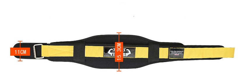 Fitness weightlifting waistband by DC-THE CEO