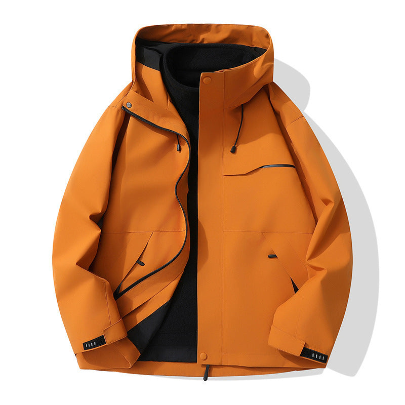 Outdoor Waterproof Cotton Coat Jacket Men by Estely