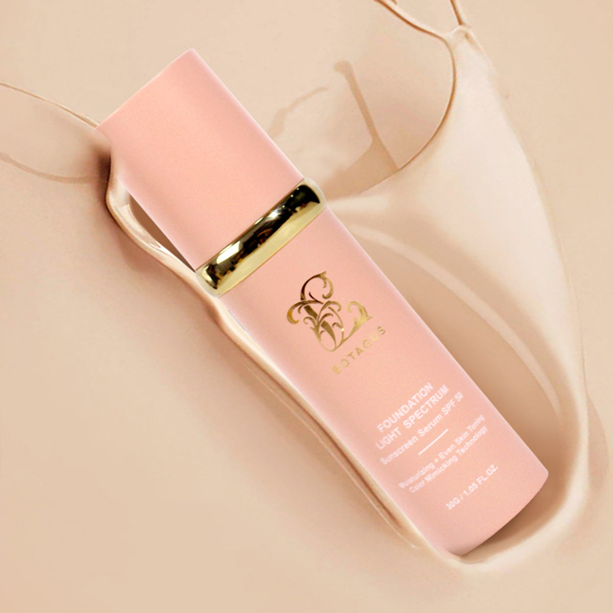 BOTAGUS Foundation 4 In 1-Light Spectrum,Protecting From Sun With SPF 50,For Gym, Sports, Dancing Concealer Coverage Flawless by DC-THE CEO
