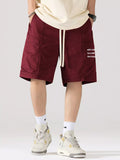 Men's Full Size Casual Cargo Shorts with Drawstring Plus Size by Trendsi