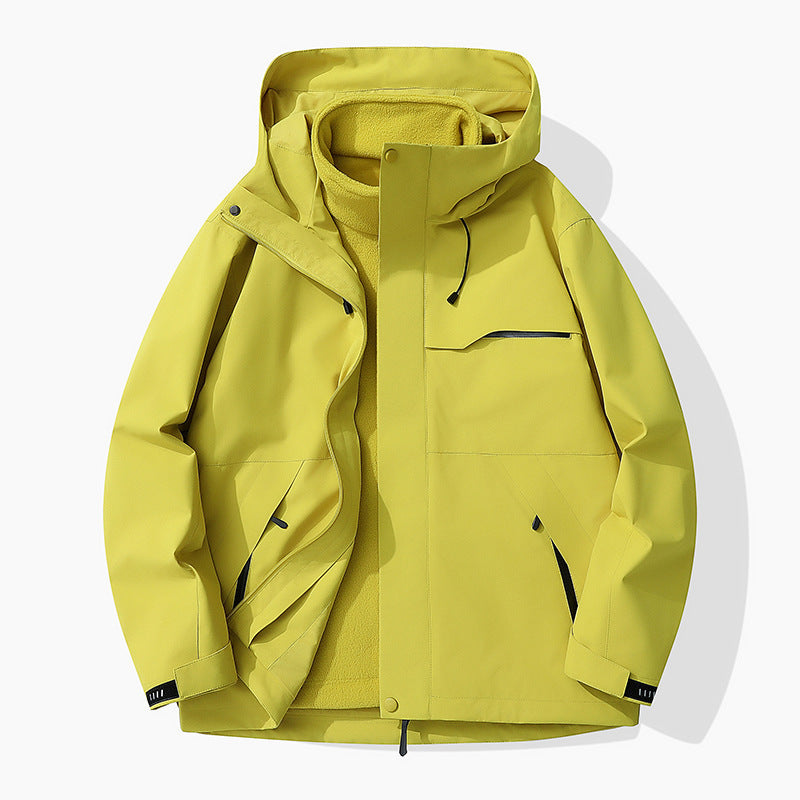 Outdoor Waterproof Cotton Coat Jacket Men by Estely