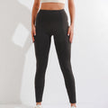 Women's Tight Elastic High Waist Leggings With Zipper Pocket by DC-THE CEO