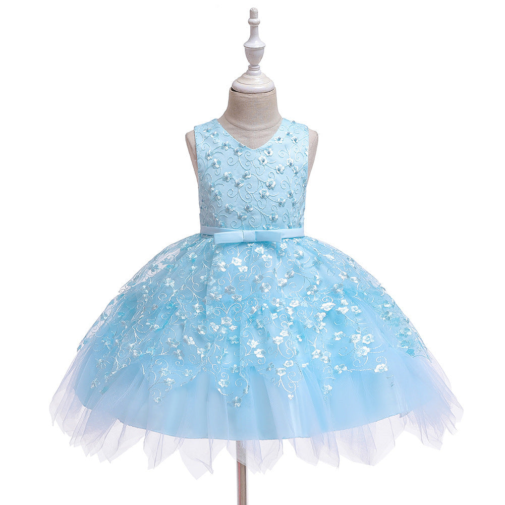 Clothing Baby Girls Middle And Small Children Kindergarten Dresses by DC-THE CEO