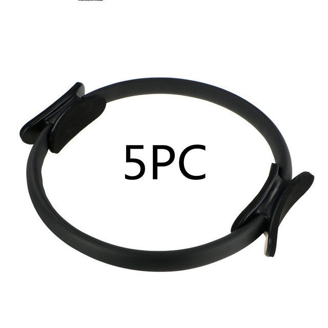 Yoga Fitness Pilates Ring Women Girls Circle Magic Dual Exercise Home Gym Workout Sports Lose Weight Body Resistance by DC-THE CEO