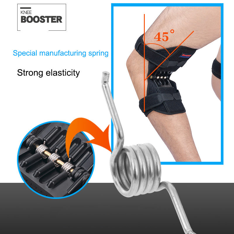 High Quality Knee Brace Patella Booster Spring Knee Brace Support For Mountaineering Squat Sports Knee Booster by DC-THE CEO