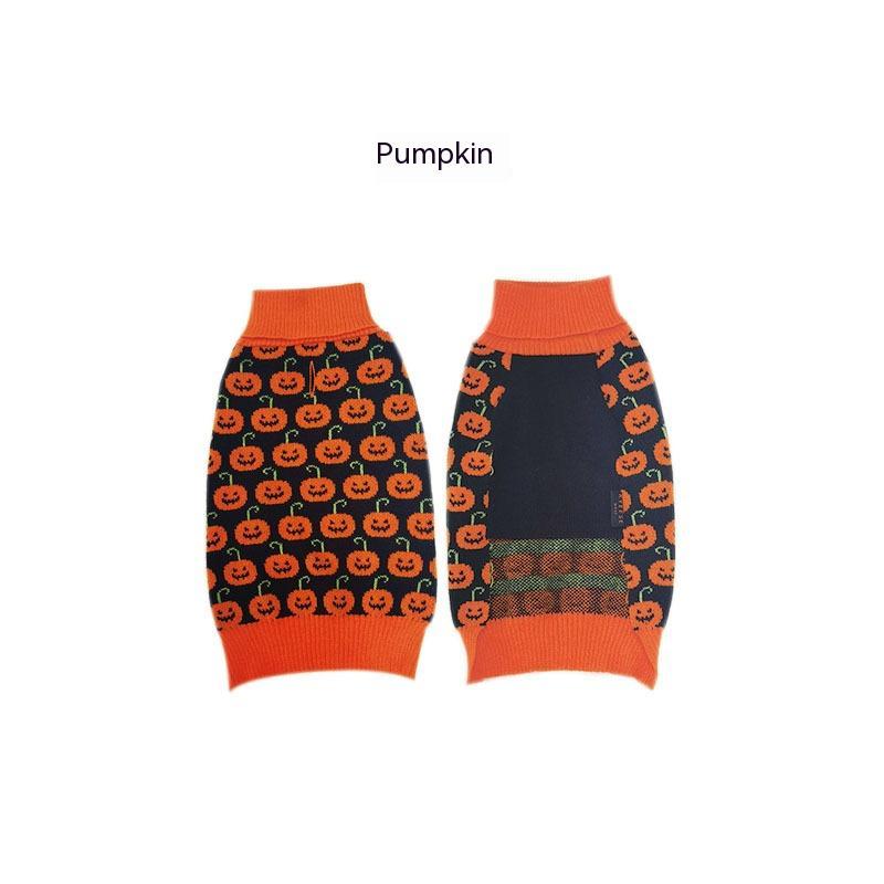 Halloween Dog Sweaters Pet Costume Teddy Warm Leisure Sweater Cosplay Clothes For Dogs Pets Outfits by DC-THE CEO
