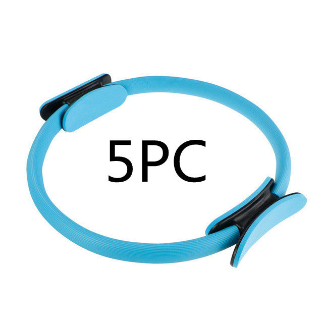 Yoga Fitness Pilates Ring Women Girls Circle Magic Dual Exercise Home Gym Workout Sports Lose Weight Body Resistance by DC-THE CEO