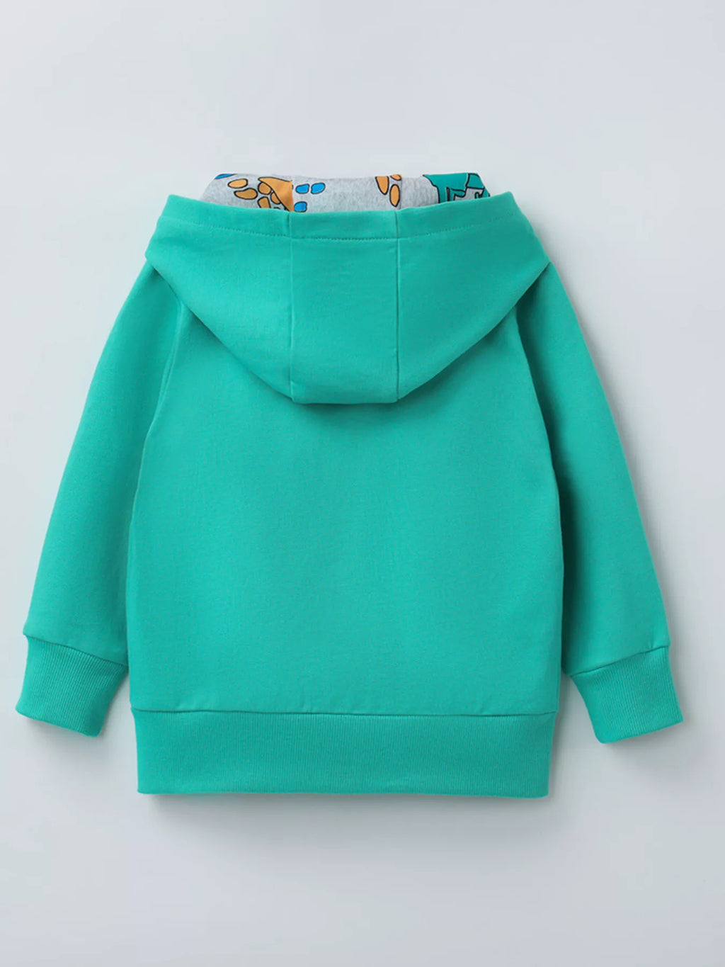 Children's Cartoon Construction Vehicle Zip-Up Hoodie by Trendsi