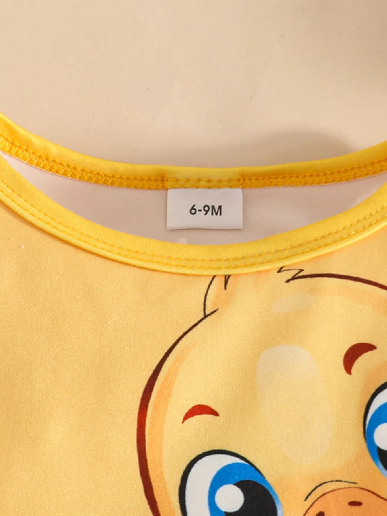 Children's Cute Duck Print Long Sleeve Top and Pants Set by Trendsi