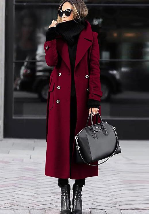Thick Wool Women's Coat Extended by DC-THE CEO