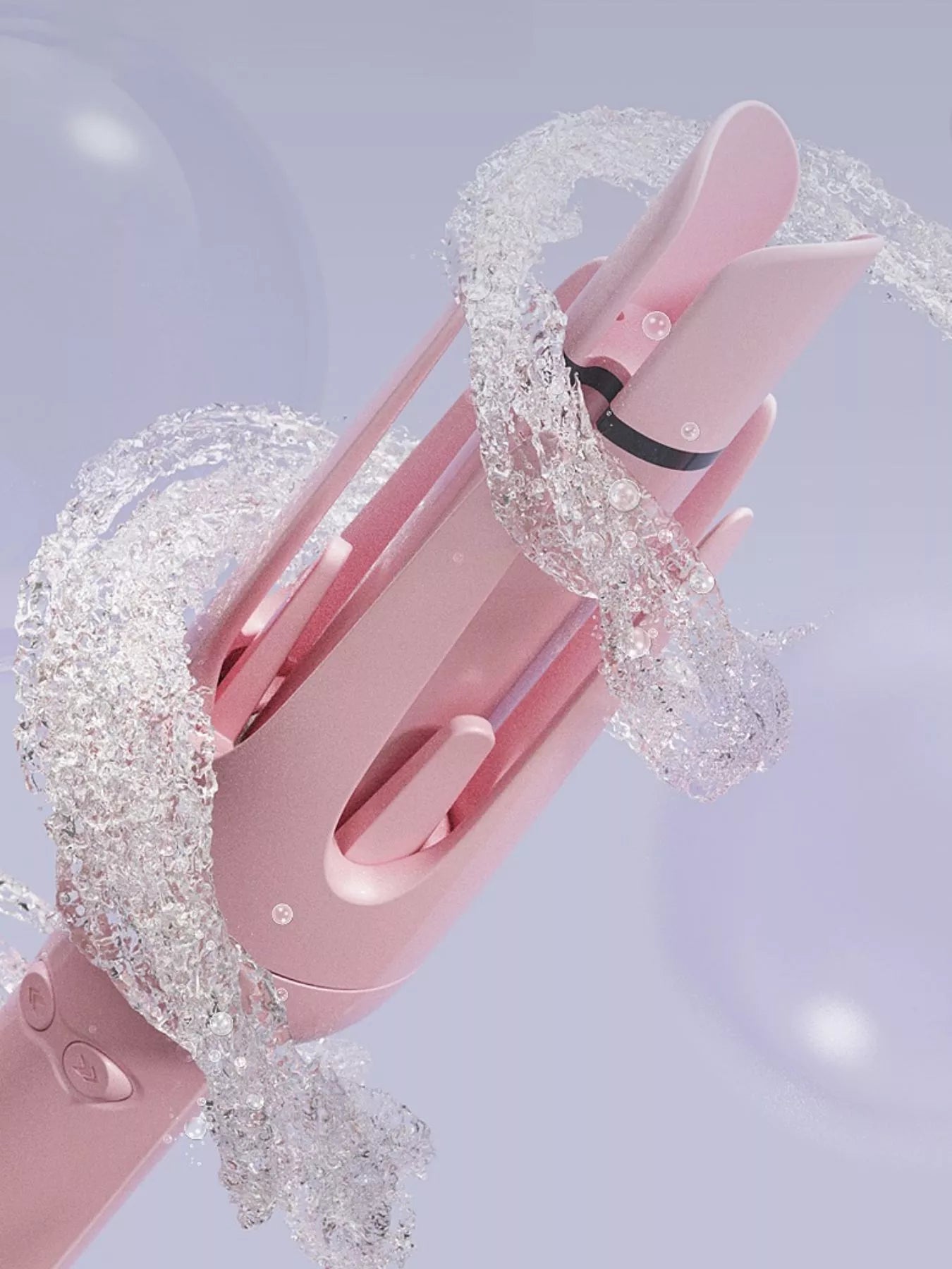 Automatic Rotating Ceramic Hair Curling Iron by Trendsi